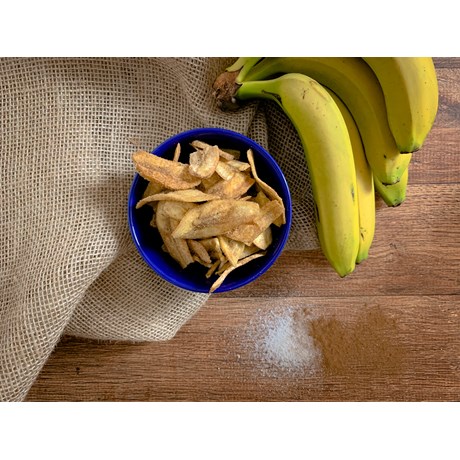 Chips Banana Doce com Canela - 100 Gramas